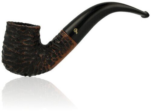 Peterson Pfeife Aran Rustic 338 Braun