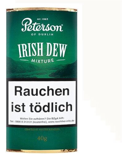 Peterson Pfeifentabak Irish Dew 40g Päckchen