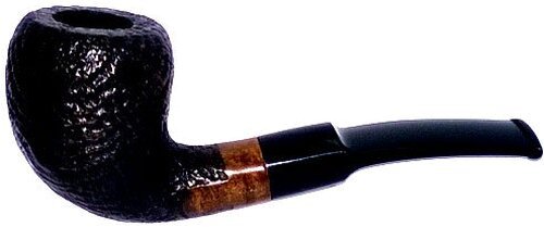 Pfeife Aldo Velani Schwarz Sand 42