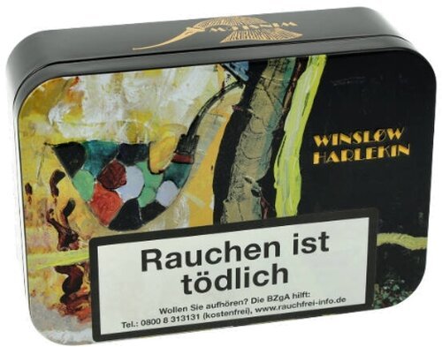 Poul Winslow Pfeifentabak Harlekin 100g Schmuckdose