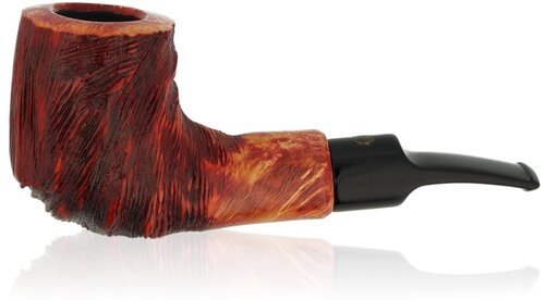 Poul Winslow Viking Serie Crown Pfeife Braun/Rot Nr. 4