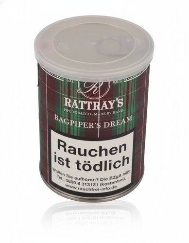 Rattray´s Pfeifentabak Bagpiper´s Dream 100g Dose