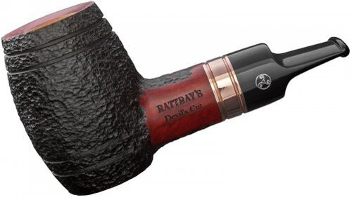 Rattrays Devils Cut Pfeife Sandblast Brown 