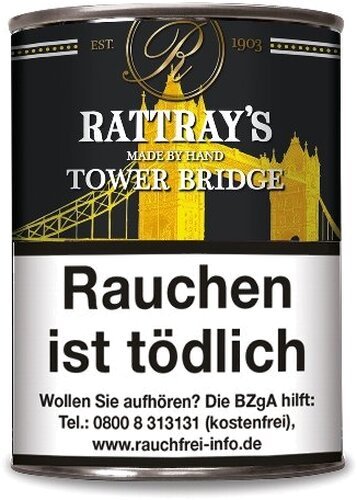 Rattrays Tower Bridge Pfeifentabak 100g Dose