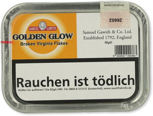 Samuel Gawith Golden Glow Pfeifentabak 50g Dose