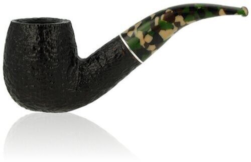 Savinelli Pfeife Camouflage Rustic 616, schwarz