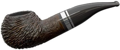 Savinelli Pfeife Minerva Rustic 320 Braun