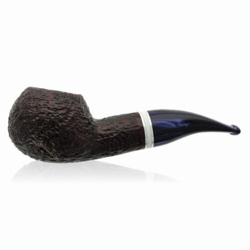 Savinelli Pfeife St. Nicholas 2023 - 320 Rot-Braun rustiziert limitiert