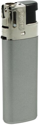 SideKick verstellbares Pfeifenfeuerzeug Metallic Silber
