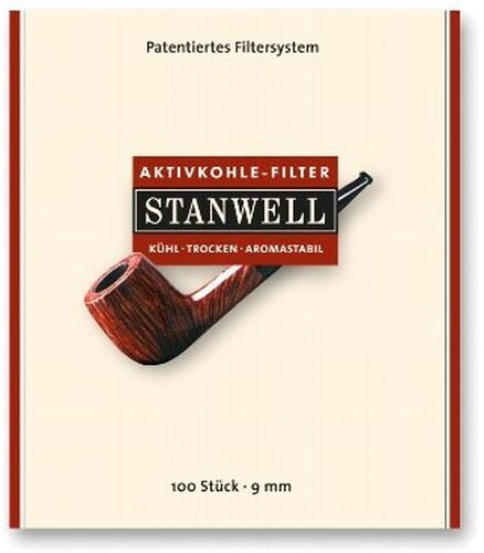 Stanwell Aktivkohlefilter Pfeifenfilter 100 Stück