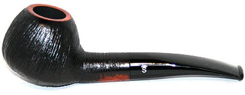 Stanwell Pfeife Brushed Black Rustico 9