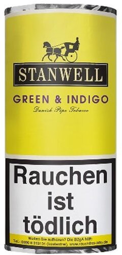 Stanwell Pfeifentabak Green & Indigo 40g Päckchen