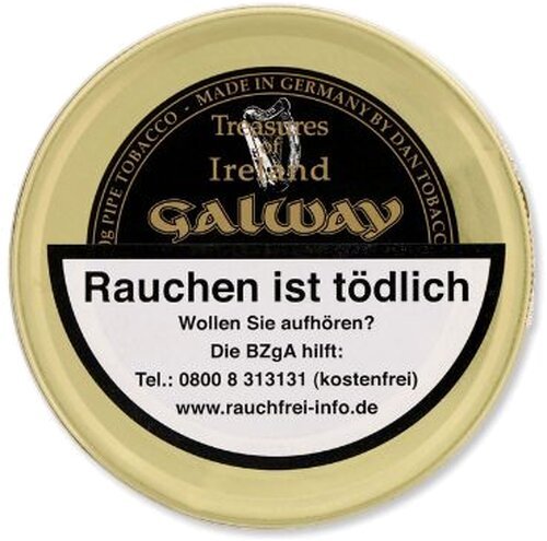 Treasures of Ireland Pfeifentabak Galway (Black & Bright) 50g Dose