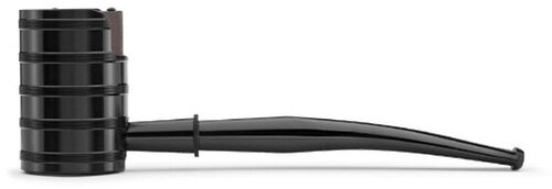 Tsuge Pfeife Metall Serie Thunderstorm Black