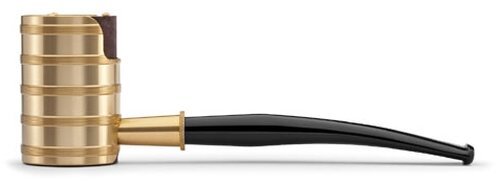 Tsuge Pfeife Metall Serie Thunderstorm Gold