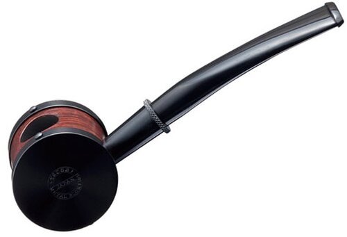 Tsuge Pfeife Metall Serie G9 Blowfish Black