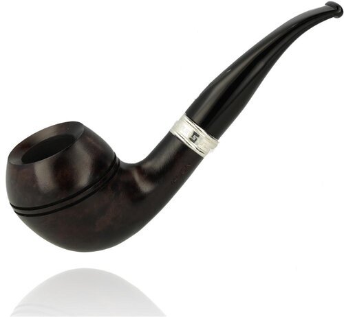 Vauen Pfeife De Luxe Anthrazit glatt DL08N