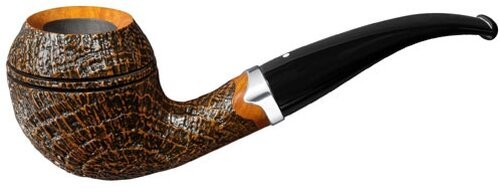 Vauen Pfeife Finn 508 braun, sandgestrahlt 