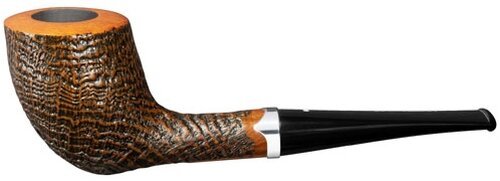 Vauen Pfeife Finn 592 braun, sandgestrahlt 