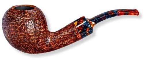 Vauen Pfeife Harlekin 513 Braun sandgestrahlt