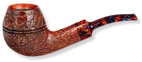 Vauen Pfeife Harlekin 546 Braun sandgestrahlt