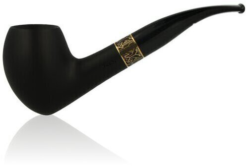 Vauen Pfeife Jay 141 Glatt Schwarz