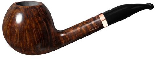 Vauen Pfeife Six 109 dunkelbraun, glatt