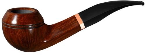 Vauen Pfeife Six 1107 braun, glatt