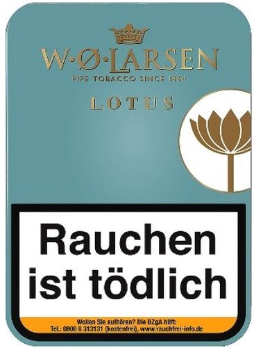 W. O. Larsen Lotus Pfeifentabak 100g Dose