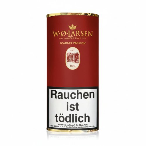 W. O. Larsen Scarlett Passion Pfeifentabak 50g Päckchen