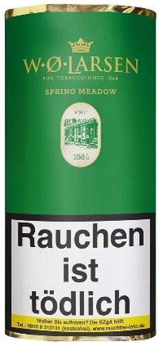 W. O. Larsen Spring Meadow Pfeifentabak 50g Päckchen